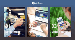 Desktop Screenshot of oktrans.com